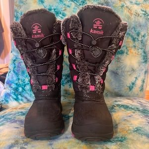 Kamik Faux Fur Snow Boots Size 13